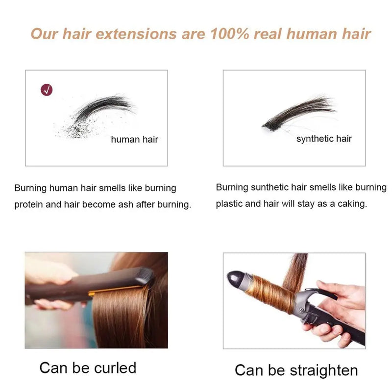 Extensions de cheveux Ugeat U Tip en cheveux humains 1 g/s pour femmes