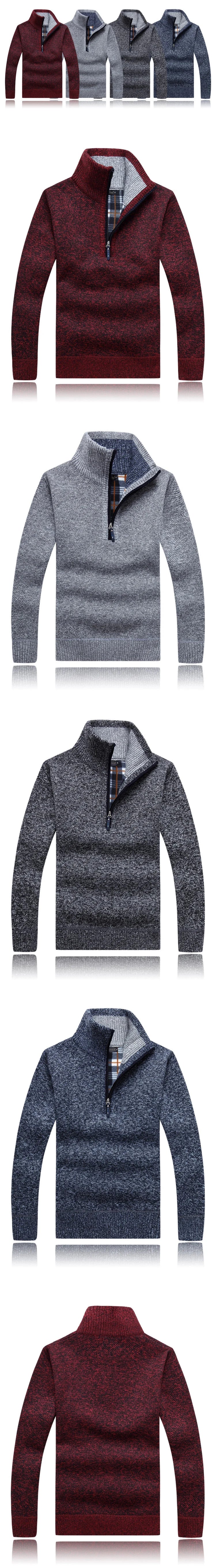 Pull tricoté épais et chaud pour homme