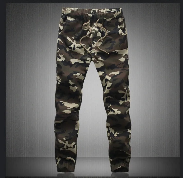 Pantalon de jogging militaire camouflage pour hommes