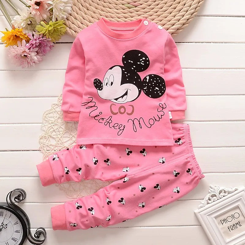 Ensemble de vêtements Disney en coton pour bébé