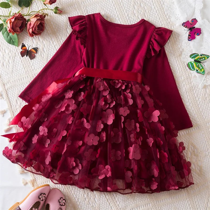 Robe en tulle pour filles