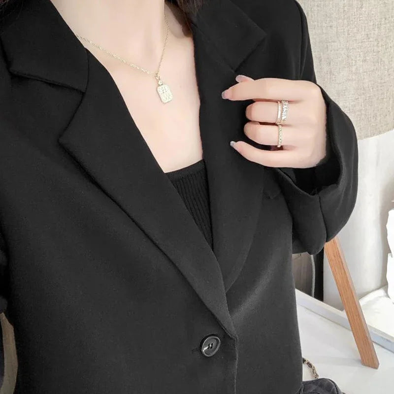 Blazer court pour femme