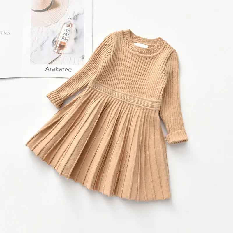 Robe à manches longues pour fille