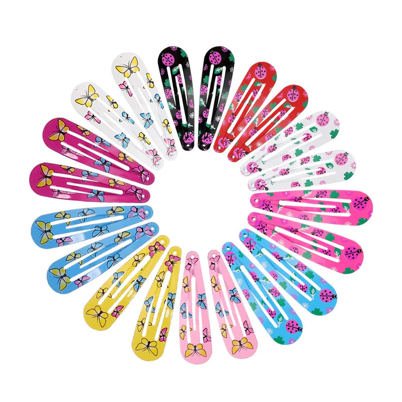 Lot de 40 barrettes pour cheveux pour filles