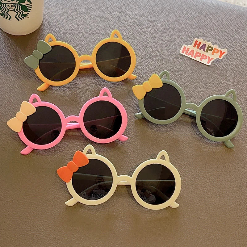 Lunettes de soleil pour enfants en forme de chat