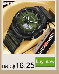 Montre électronique militaire camouflage étanche