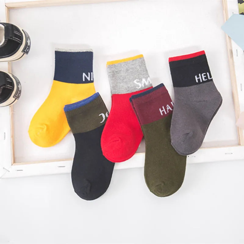 Lot de 5 paires de chaussettes pour bébé