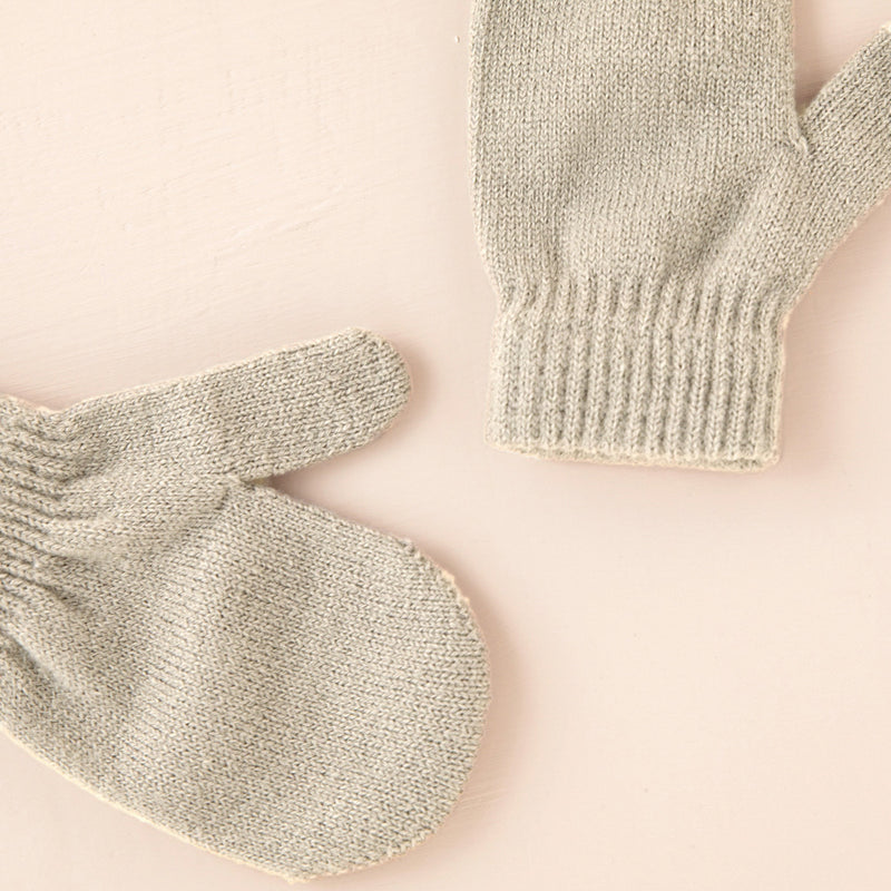 Ensemble bonnet et mitaines d'hiver pour bébé de 1 à 3 ans