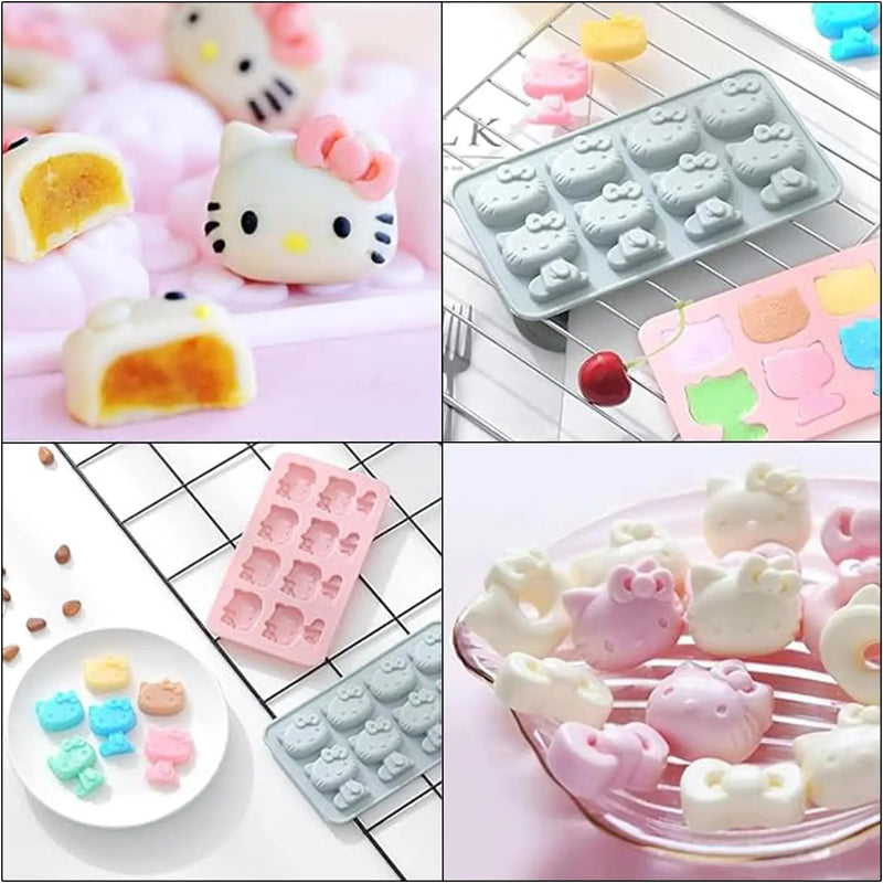 Moule à biscuits 3D en forme de chat Kawaii mignon