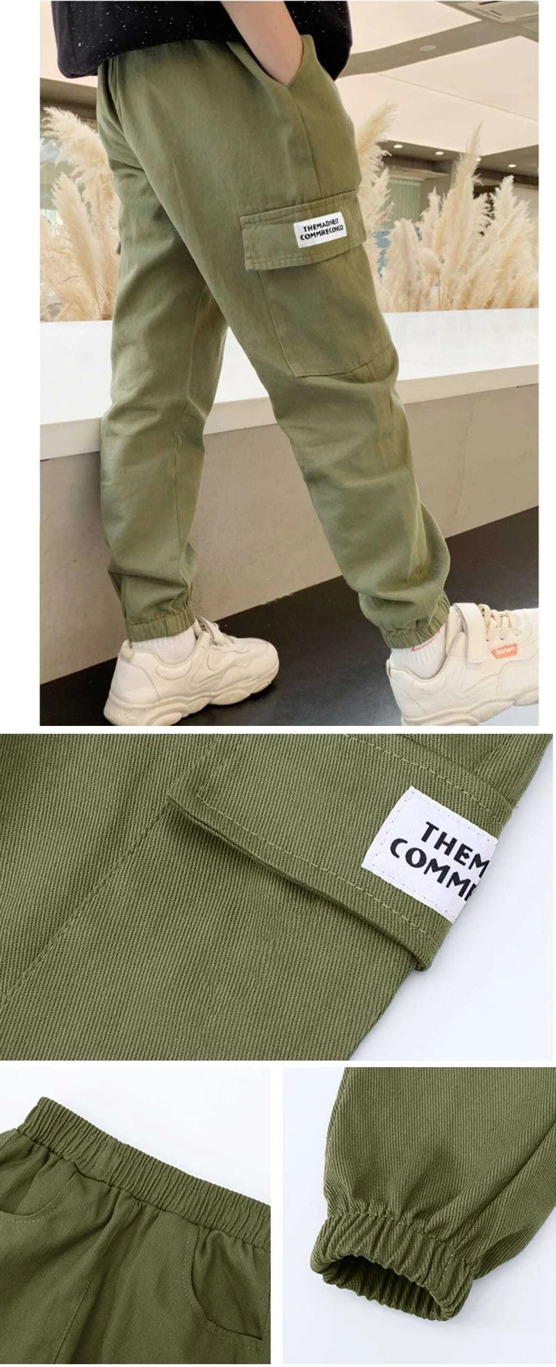 Pantalon cargo pour garçons