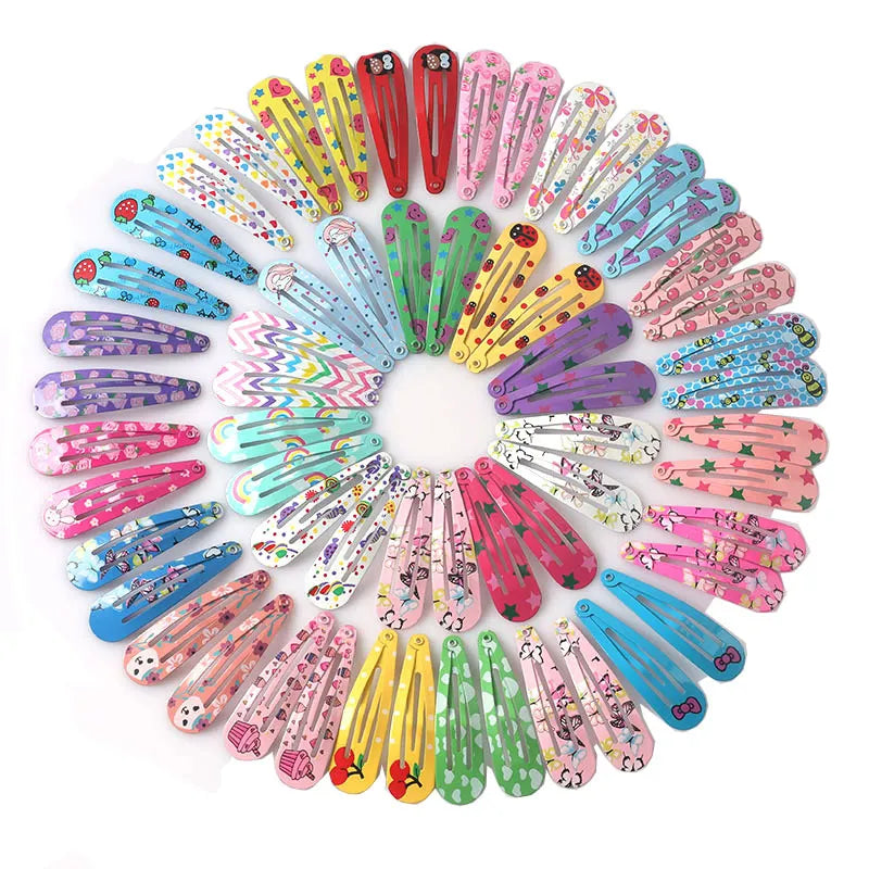 Lot de 40 barrettes pour cheveux pour filles