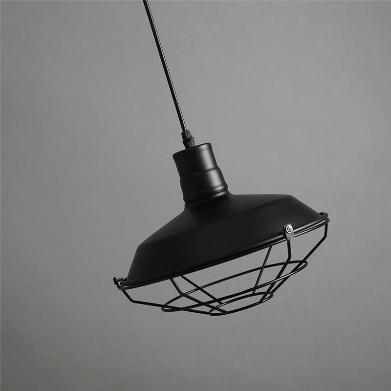 Lampe suspendue en fer style loft américain