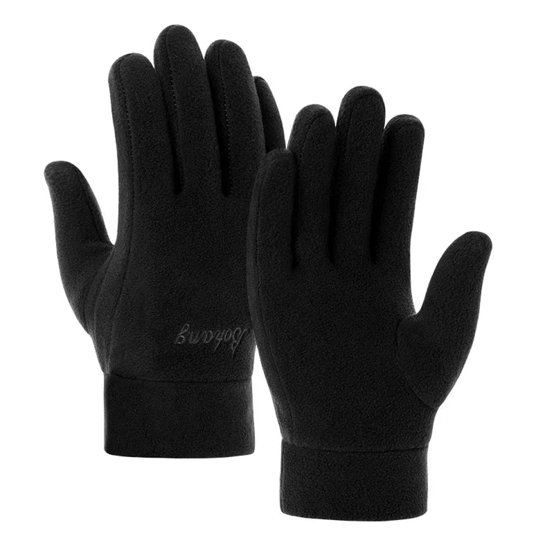 Gants d'hiver chauds en polaire pour femmes et hommes