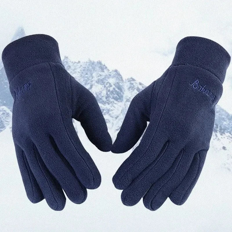 Gants d'hiver chauds en polaire pour femmes et hommes