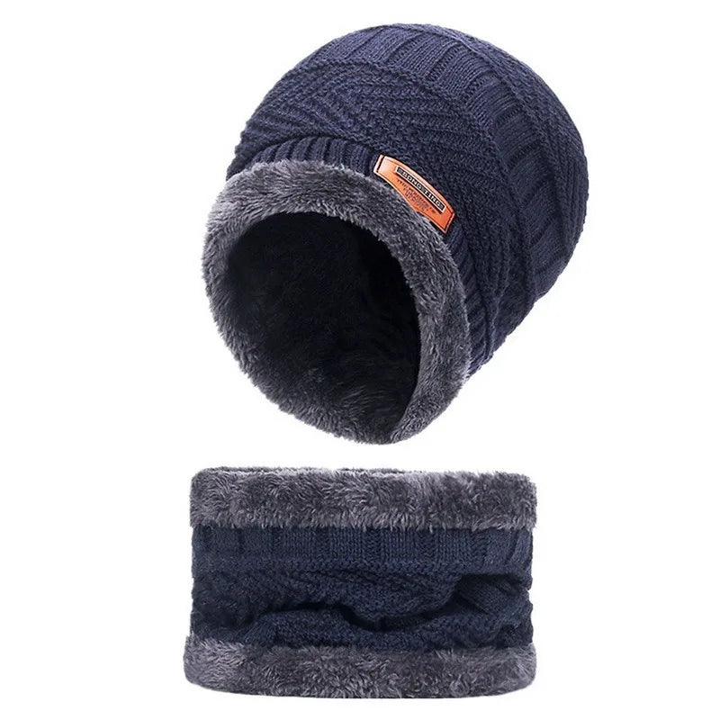 Lot de 3 pièces bonnet , écharpe, gants pour hommes