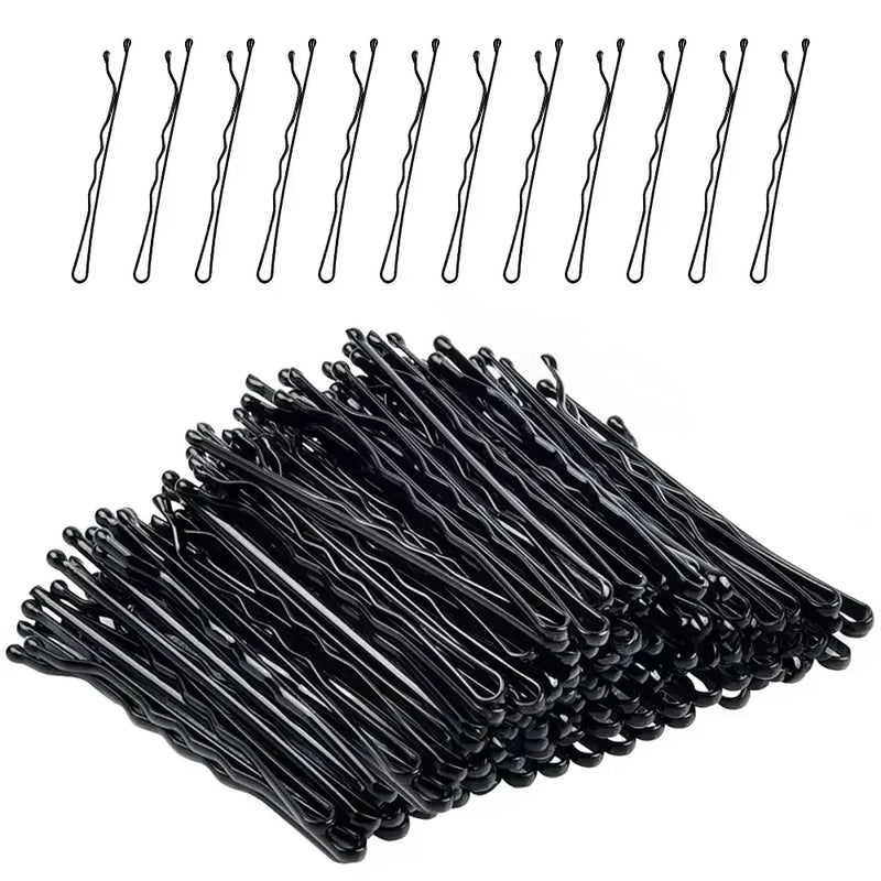 Lot de 60/240 épingles à cheveux noires pour femmes