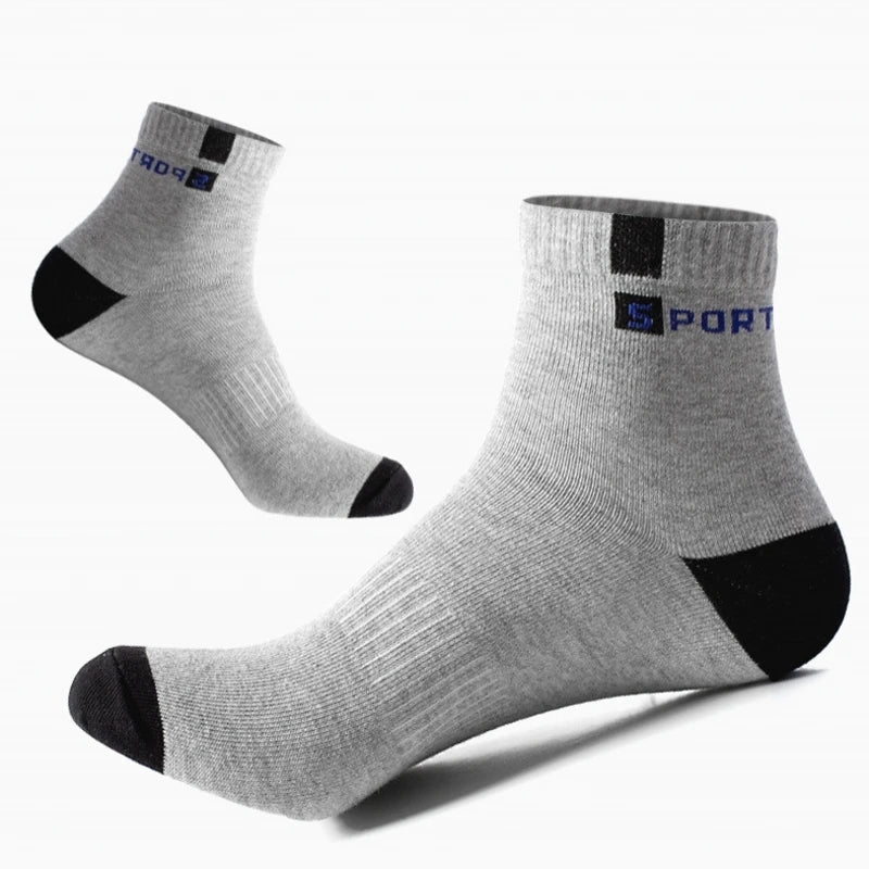 Lot de 5 paires de chaussettes en coton pour hommes