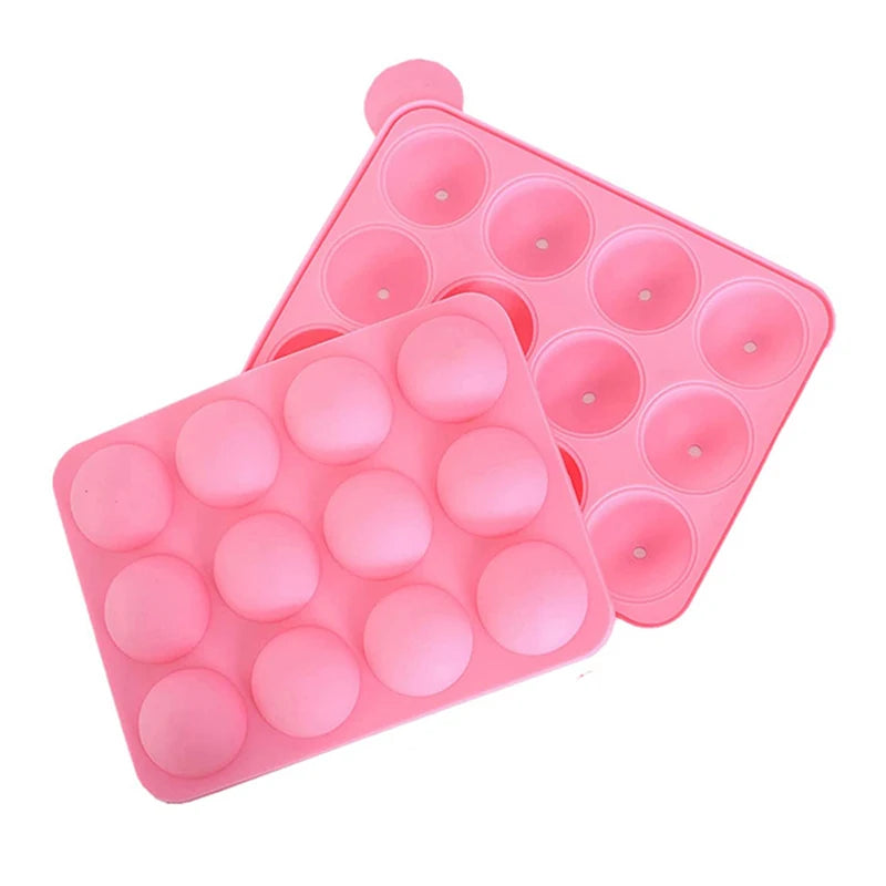 Moule à Cake Pop en Silicone pour Sucettes