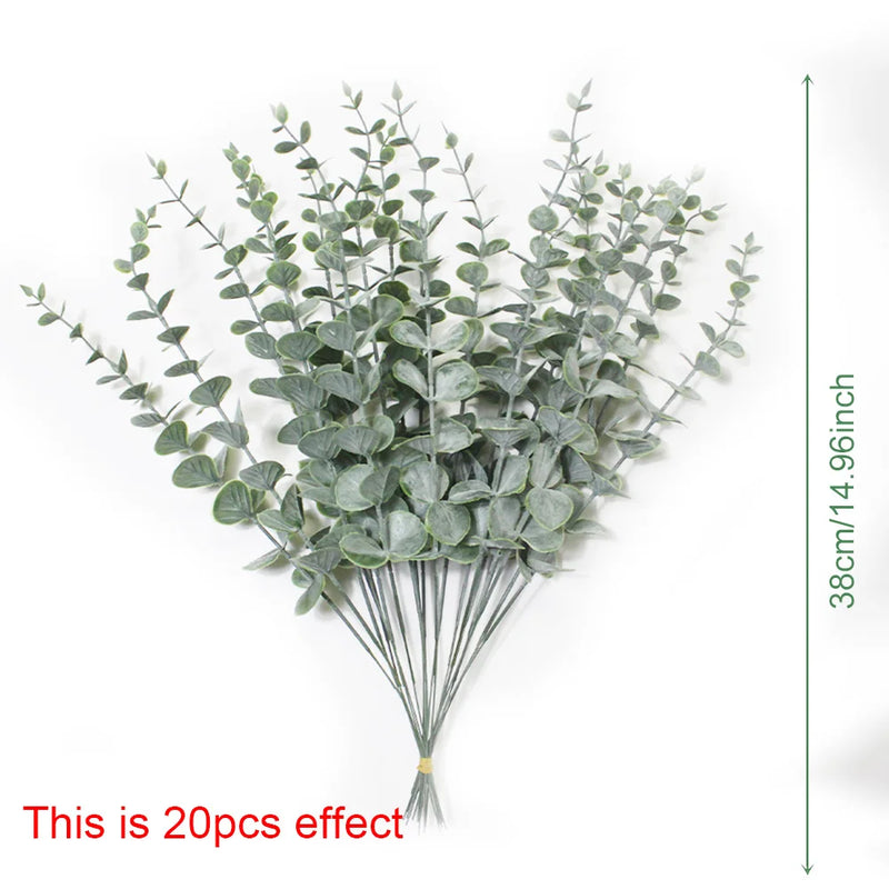 Bouquet de fleurs artificielles en plastique gypsophile