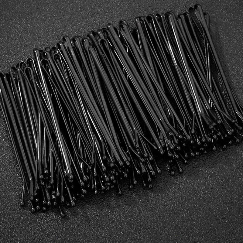 Lot de 60/240 épingles à cheveux noires pour femmes