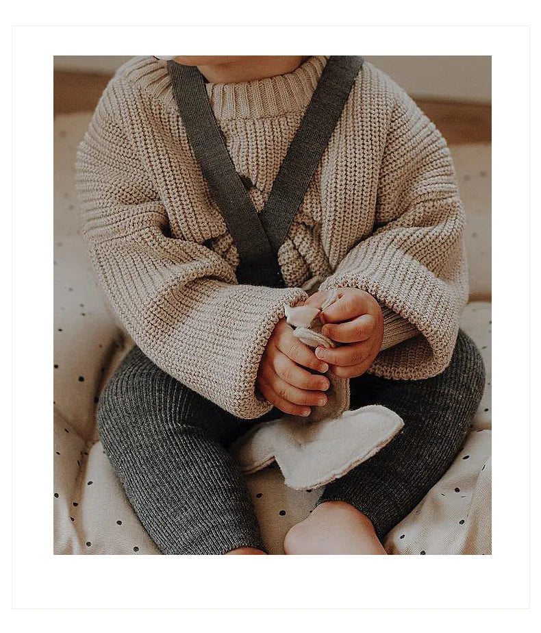 Pull en tricot pour enfant de 0 à 6 ans