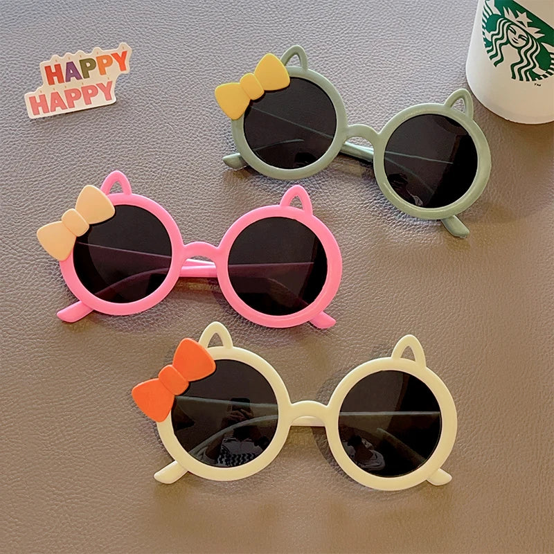 Lunettes de soleil pour enfants en forme de chat