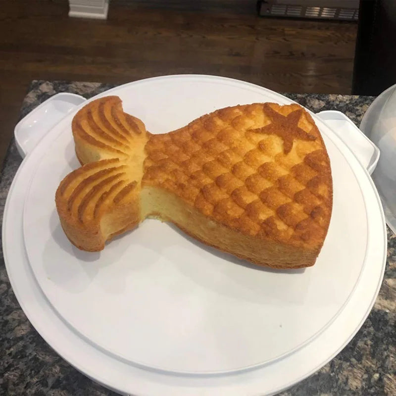 Moule à gâteau en silicone en forme de queue de sirène