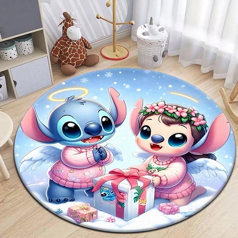 Tapis rond imprimé Disney