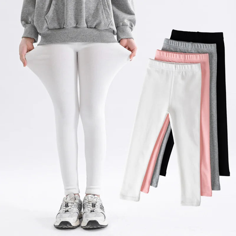 Leggings en coton pour filles