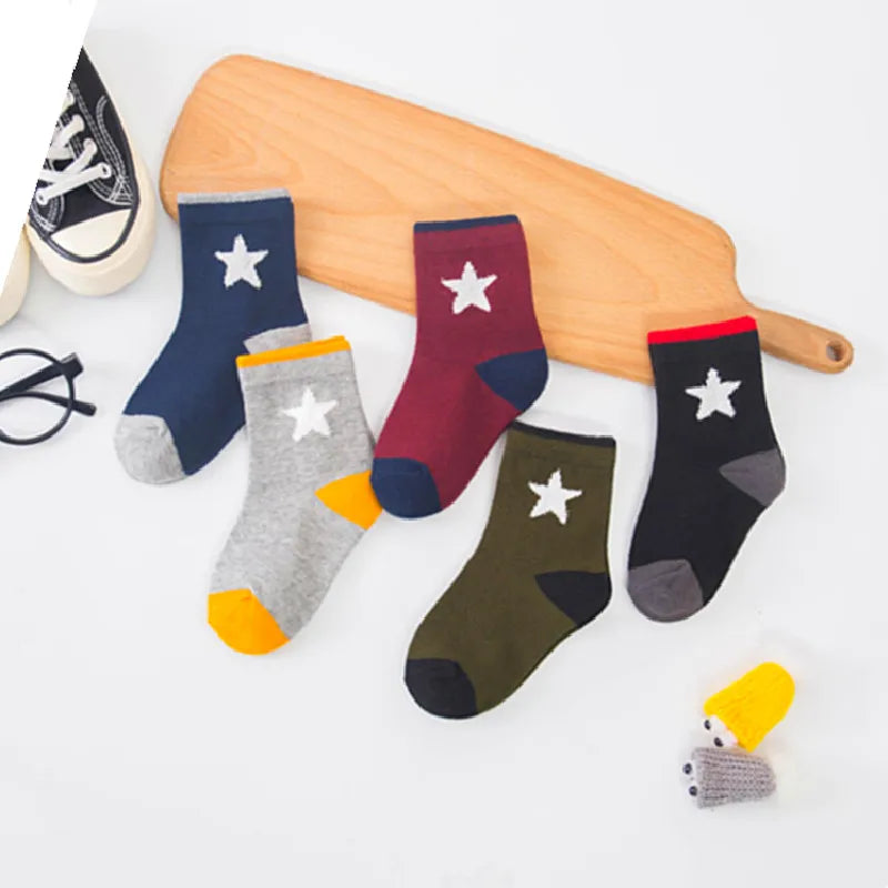 Lot de 5 paires de chaussettes pour bébé