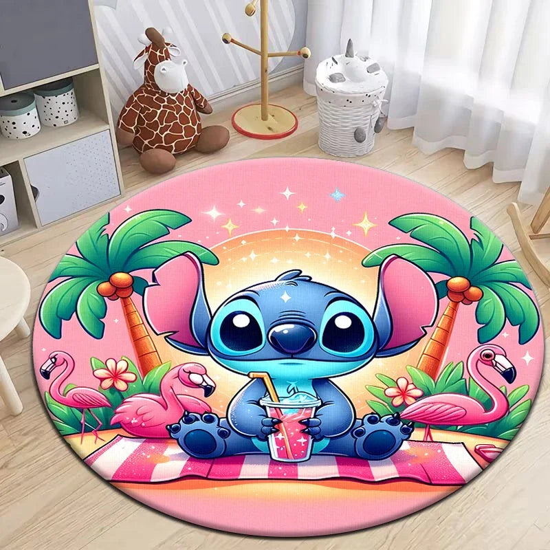 Tapis rond imprimé Disney