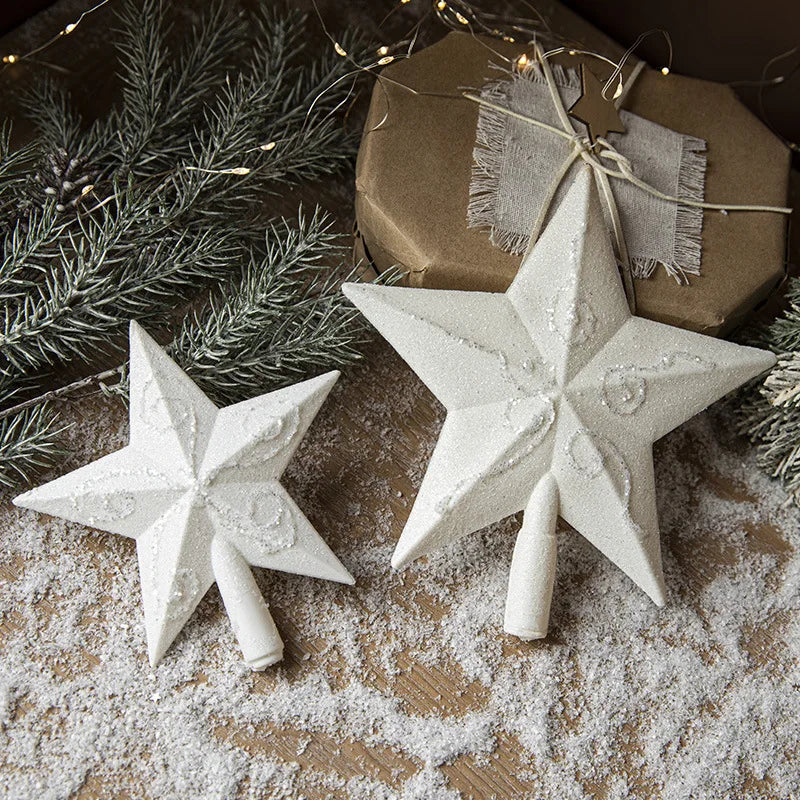 Décorations de Noël en forme d'étoile creuse