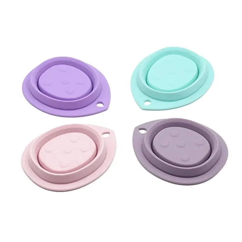 Nettoyeur de pinceaux de maquillage en silicone