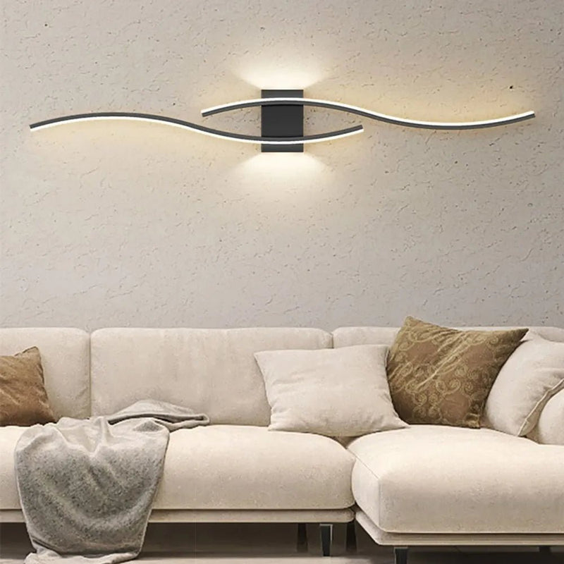 Applique murale LED moderne à longue bande - Look - Home