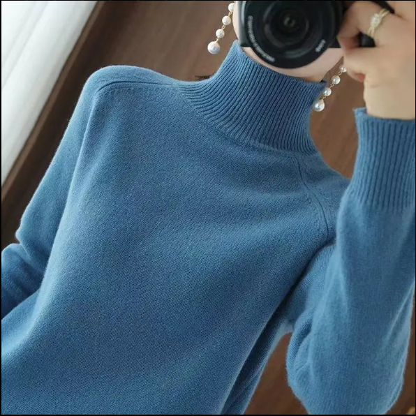 Pull à col roulé pour  femme