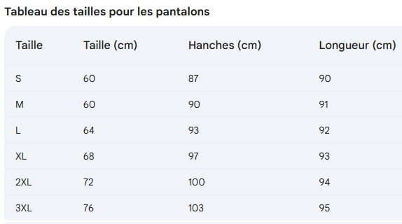 Survêtement pour hommes